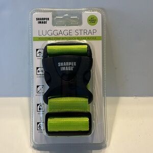 Sharper Image 6’ Luggage Strap in Lime Green